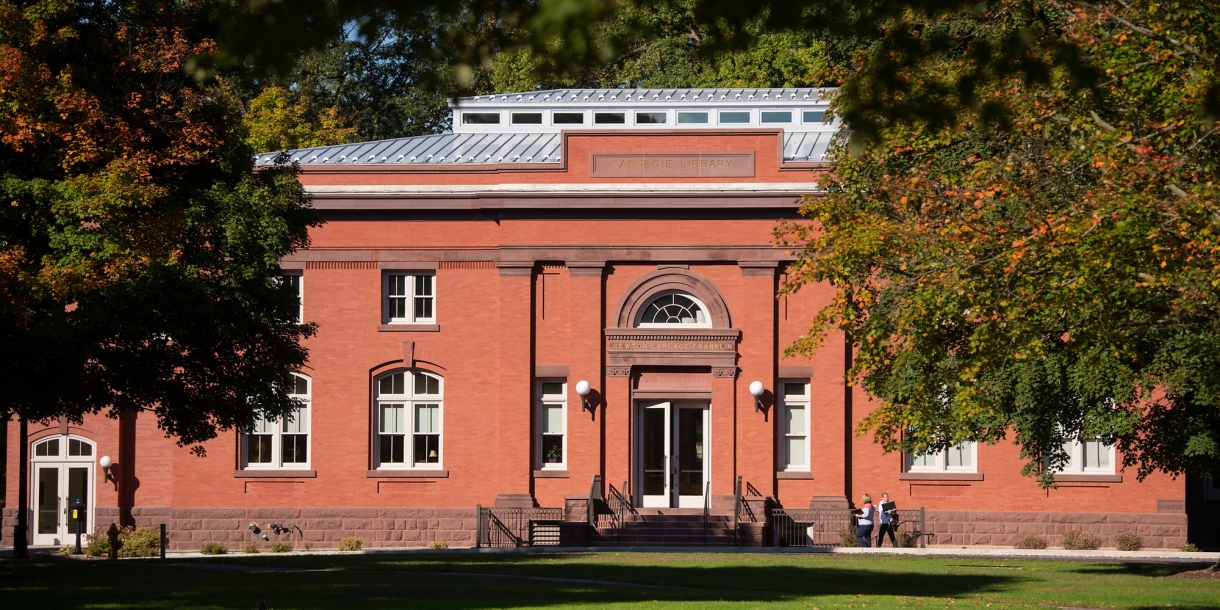 Exterior of Carnegie Building