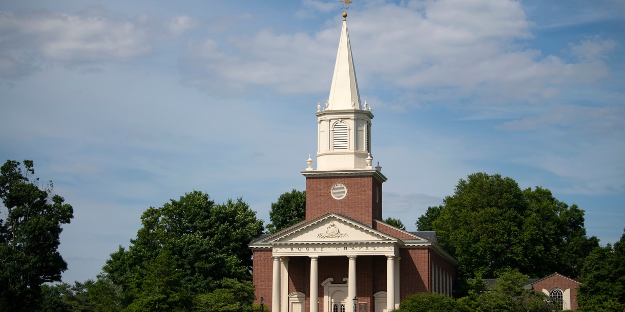 Exterior of Rooke Chapel