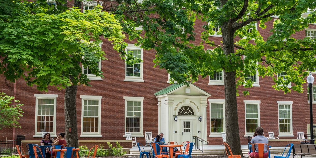 Exterior of Roberts Hall