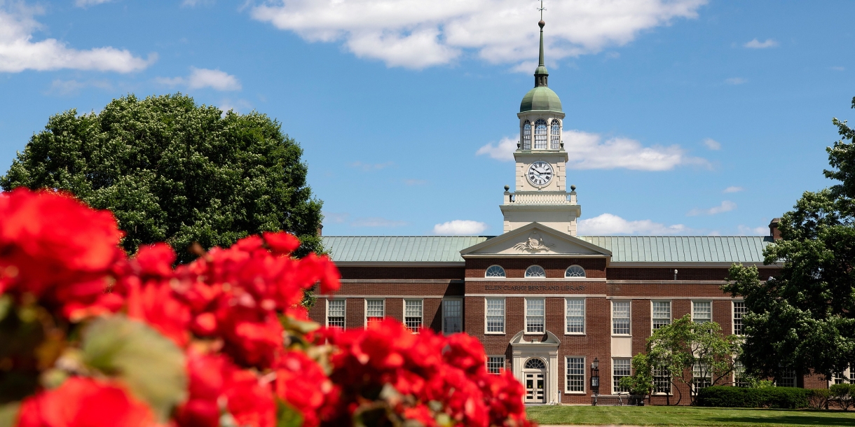 Bertrand Library in summer