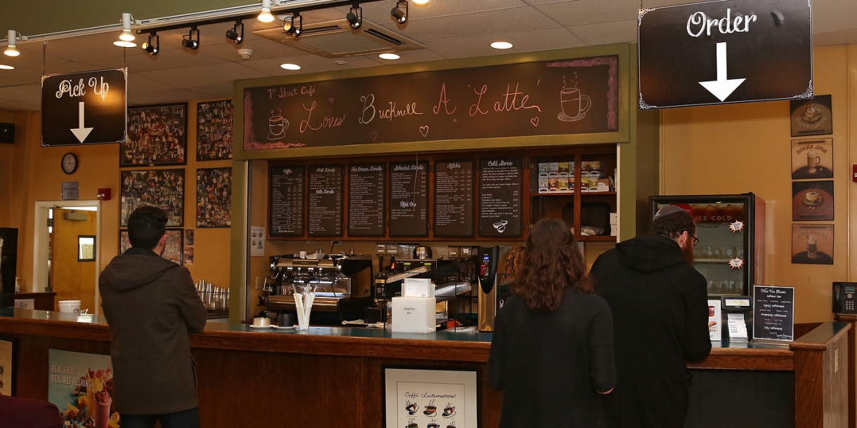 Interior shot of the 7th street cafe