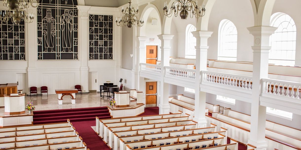 Interior of Rooke Chapel