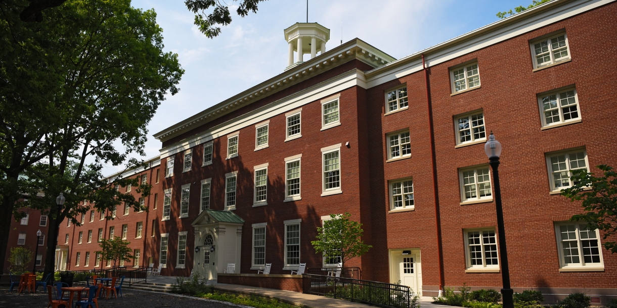 Exterior of Roberts Hall