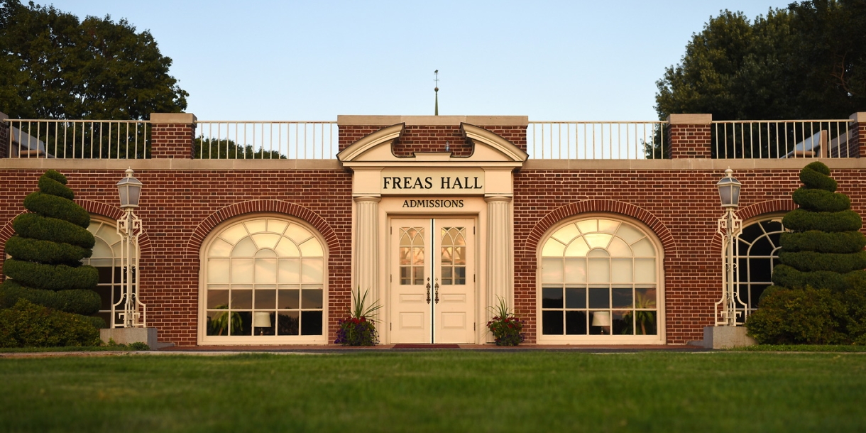 Exterior of Freas Hall