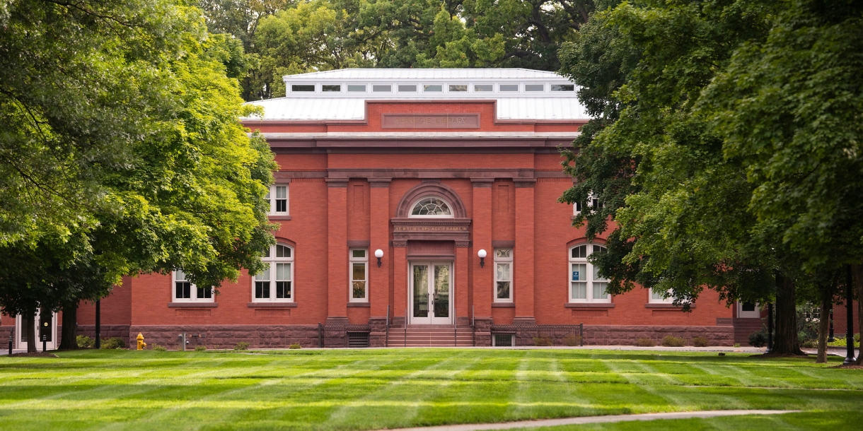 Exterior of Carnegie Building