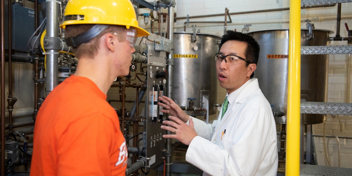 Interior of chemical engineering lab