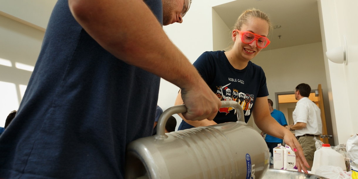 Chemistry camp at Bucknell