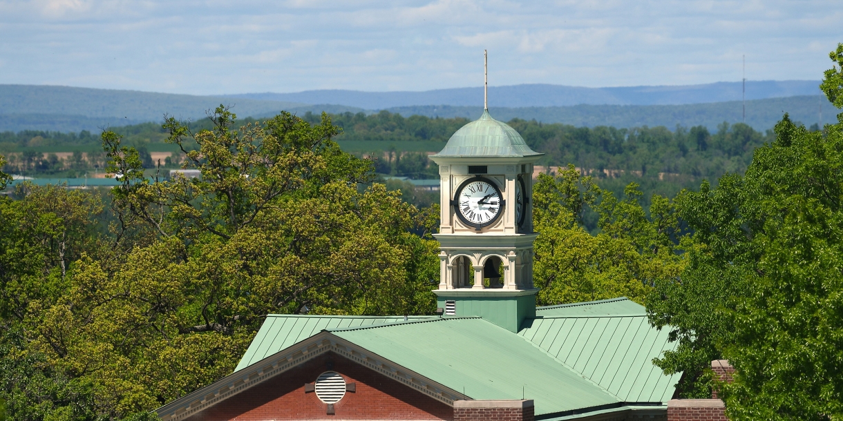 Kress Hall clock tower