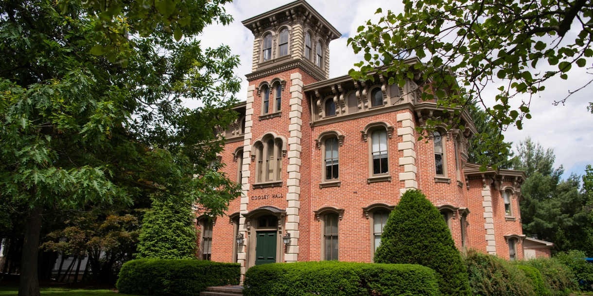 Exterior of Cooley Hall