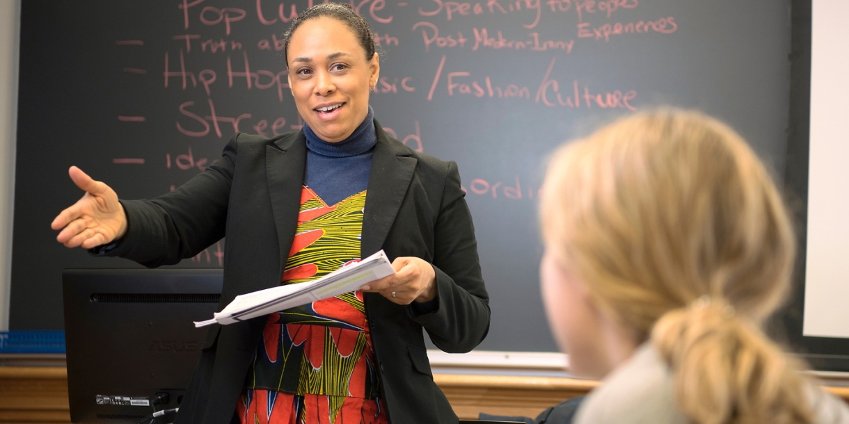 Cymone Fourshey teaching