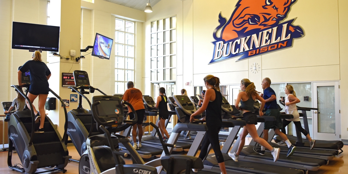 Interior of Krebs Fitness Center