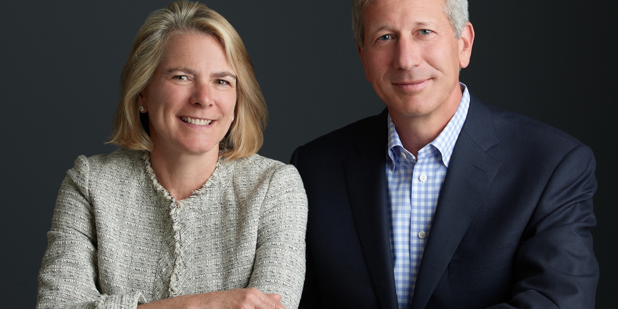 Portrait of Lance ’85 and Julie Crenson Fritz ’85