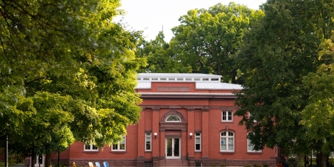 Exterior of Carnegie Building