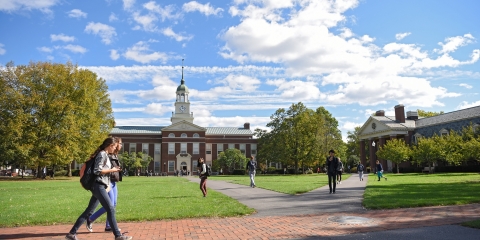 View of Malesardi Quad
