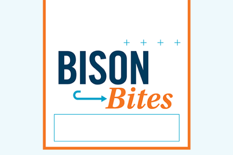 Printable Bison Bites Sign