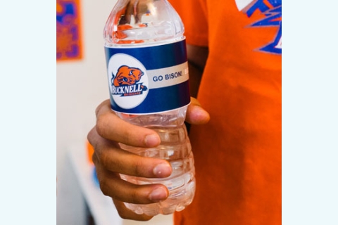 Printable Bucknell drink wraps