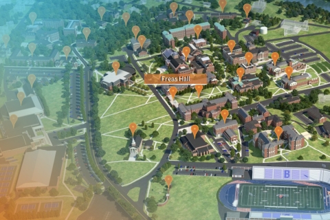 Virtual Campus Tour Map