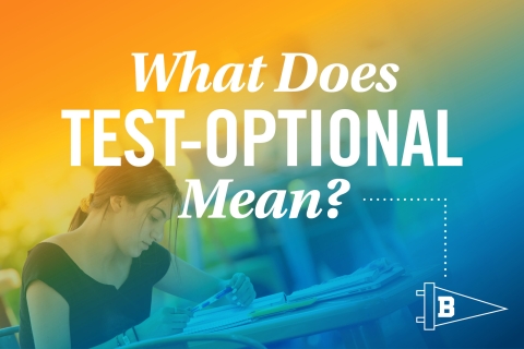 What does test-optional mean in college admissions?