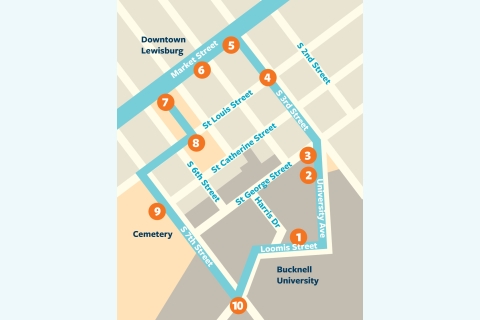 Poetry Path Map