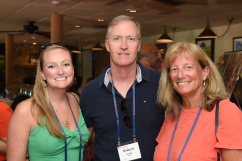 Lauren Scott &#039;17, Reunion Leadership Team Member, Bob Scott &#039;85, P&#039;17 and Sherry (Bohner) Scott &#039;84, P&#039;17
