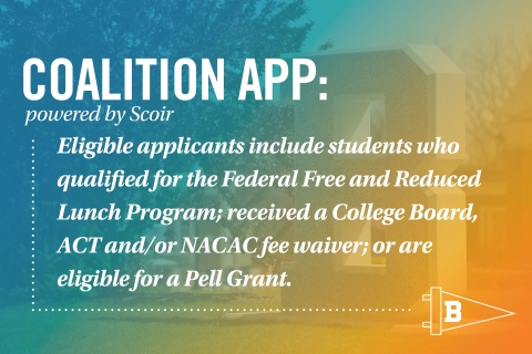 Coalition App (powered by SCOIR) eligible applicants