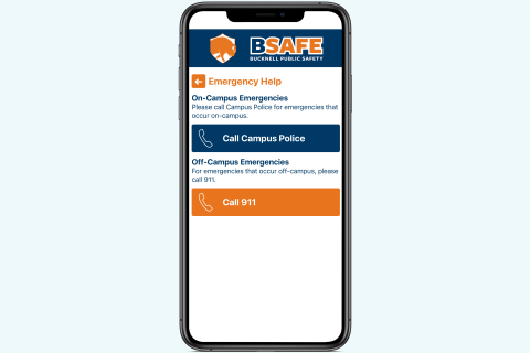 Public Safety BSAFE App Emergency Help screenshot