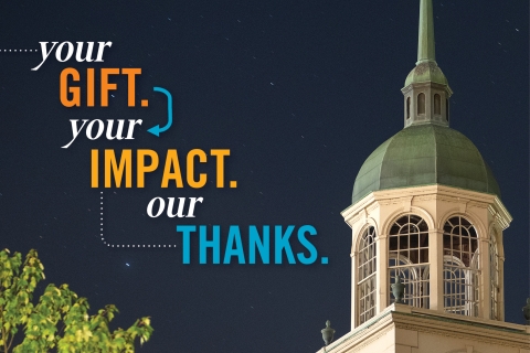 Your Gift, Your Impact, Our Thanks