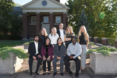 Group photo of Executive Interns 2025-26