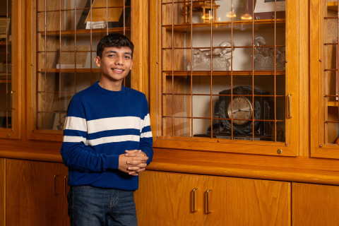 Leo Castro portrait in the Bucknell Archives