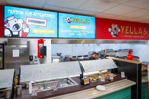Yella's, a new food station inside The Bison