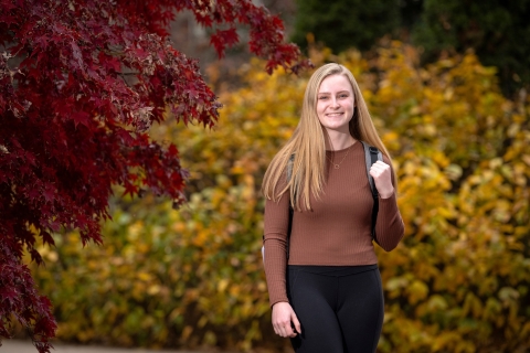 Marion Duval &#039;25 poses outdoors