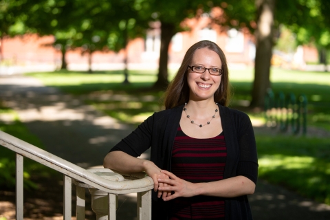 Portrait of Professor Kelly Bickel, mathematics