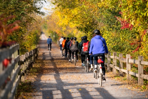 Biking the Rail Trail