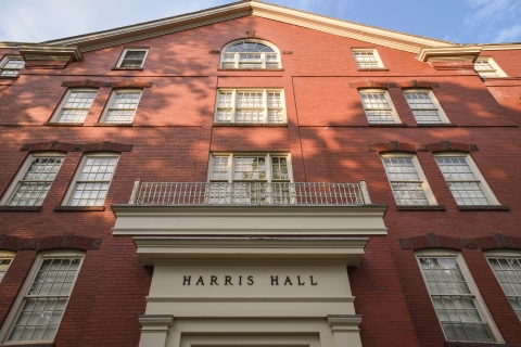 Front of Harris Hall
