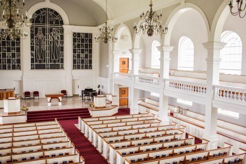 Interior of Rooke Chapel