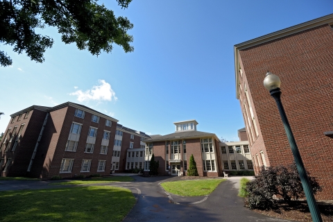 Exterior of McDonnell Hall
