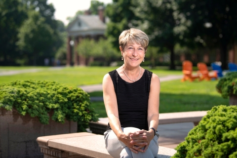 Portrait of the provost Elisabeth Mermann-Jozwiak