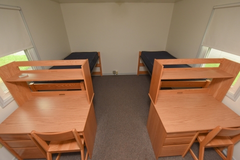 double dorm room