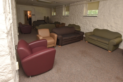Common area in residence hall