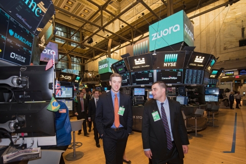 SMIF students at the NY Stock Exchange