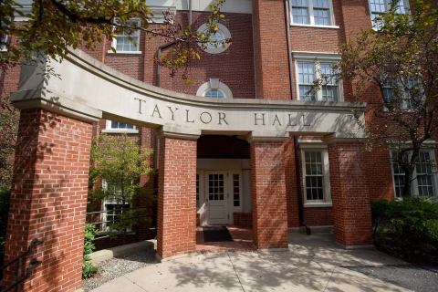 Taylor Hall entrance