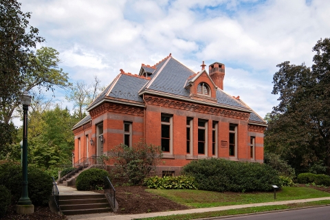 Exterior of the Stadler Center