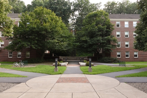 Bucknell summer sidewalks