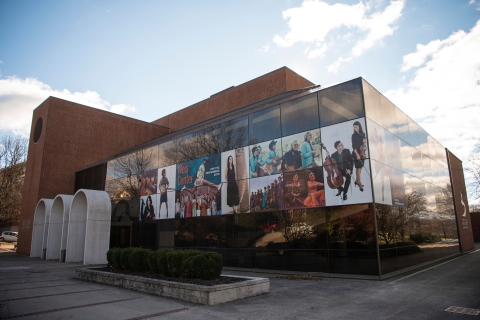 Exterior of the Weis Center for the Performing Arts