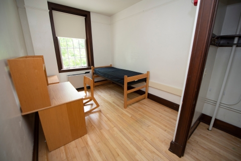 Hunt Hall single bedroom