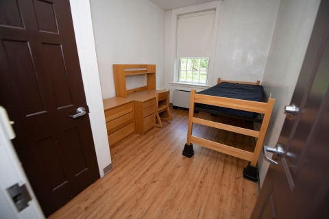 Hunt Hall single bedroom