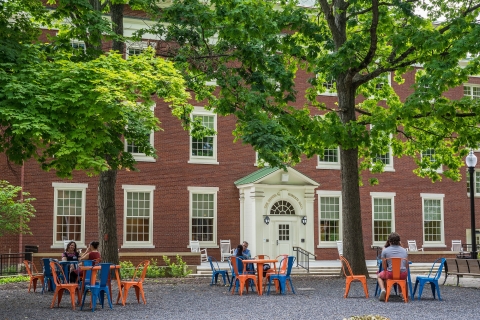 Exterior of Roberts Hall