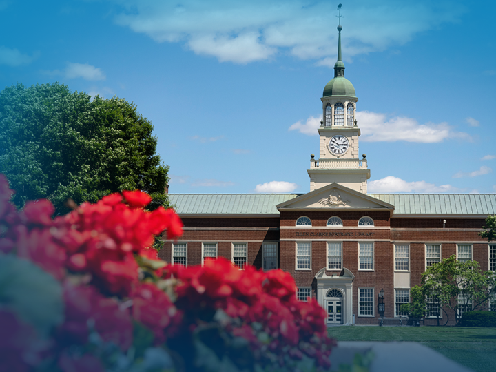 Bertrand Library in Summer