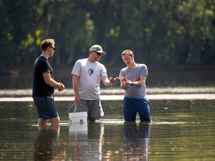 Susquehanna River mussel research 2022
