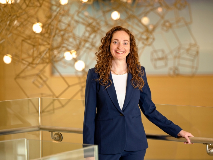 Portrait of professor Annetta Grant in Holmes Hall